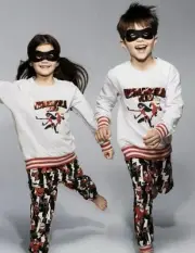 New Peter Alexander Junior Kids The Incredibles Winter Pjs set Size 10 BNWT