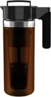 Glass Cold Brew Coffee Maker, Airtight Pitcher, w/ Lid & Handle, Iced Coffee