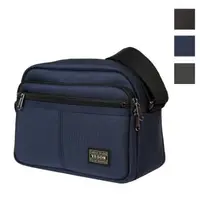 在飛比找森森購物網優惠-【YESON 永生】多夾層休閒包/側背包(黑色/藍色/灰色)