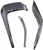 Car Parts for 2016-20 for Mitsubishi for Outlander RH 3PCS Front Bumper Trim Molding Strip Chrome Spare Parts