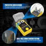 Car Spark Plug Tester Dual Hole Diagnostic Spark Plug Ignition Tester Analyzer~