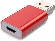 [MOSWAG] USB to USB C Adapter, USB C Female to USB Male Adapter Compatible with Apple MagSafe Watch 9/8/7/SE/Ultra, for iPhone 15 14 13 12 Mini Pro Max,iPad,Galaxy Note,Pixel,CarPlay,Wall Plug
