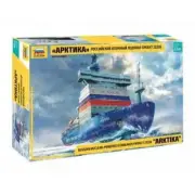 Zvezda 9044 1/350 Russian Nuclear Icebreaker "Arktika" Project 22220 Plastic Mod
