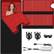 Red Light Therαpy Mat Full Body Sleep Bag, Red Light Therαpy Blanket for Body Used to Relieve Pain