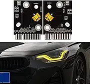 Yellow LED DRL Daytime Running Light Boards For BMW 2 Series G87 M2 2022-2024