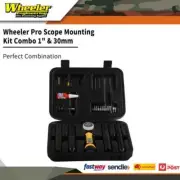 Wheeler Pro Scope Mounting Kit Combo 1" 30mm Perfect Combination #wh-psmkc