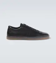 [Lemaire] Lemaire Linoleum leather sneakers AU 5 black