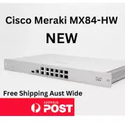 NEW - Cisco Meraki MX84-HW Cloud-Managed SD-WAN Firewall