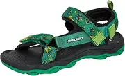 [Minecraft] Sandals For Kids Open Toe Easy Fasten Fully Adjustable Trekker Sandals Girls Boys Creeper Sports Summer Shoes