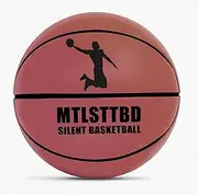 mtlsttbd 2025 Upgrade Silent Basketball, New Dribble Dream Silent Basketball, 2025Foam Basketball Silent 7-24cm/9.44in Dunk Basketball Indoor Training (Size:NO.7)