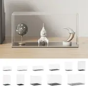 Display Box Countertop Souvenir Model Collection Box Transparent Acrylic vidaXL