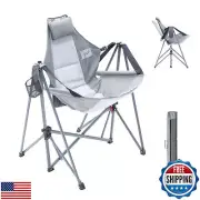 Camphor Designs Portable Swing Hammock Chair | Foldable Recliner Rocking Loun