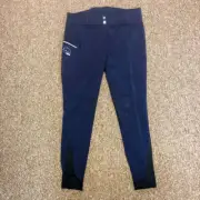 1257 HKM Sunshine Adult Riding Breeches /Silicone Knee Patch NEW