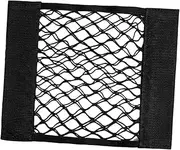 Fonowx Wall Sticker Organizer Pouch Bag RV Storage Mesh Net with Adhesive Tape RV Netting Pocket Universal Mesh Cargo Net for Car Trunk House Boats, 25cmx30cm