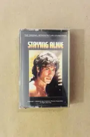 Tan Case Soundtrack by Staying Alive / O.S.T. Music Cassette Tapes 1990 Sealed