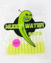 MUDDY WATER 2-1/4" SOLID BODY W/GARLIC, CHART/ICE MW 016 CRAPPIE POLE BAIT