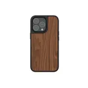 3sixT Impact Zero Black MagSafe Case Protection For iPhone 13 Pro Max Walnut