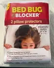 The Original Bed Bug Blocker Pillow Protectors 2 Pack Standard/Queen Size NEW!