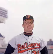 Tom Phoebus 1966 1 Baltimore Orioles Baseball Old Photo