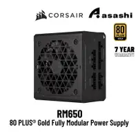 在飛比找蝦皮購物優惠-Corsair RM650 電源 - 80+ Gold,全模