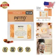 10 LB Honey Melt and Pour Soap Base - 100% Natural Glycerin for Luxurious Soaps