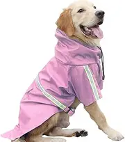 HAPEE Pet Dog Raincoats for Small Medium Dogs | Dog Rain Jacket with Hood | Dog Rain Poncho |
