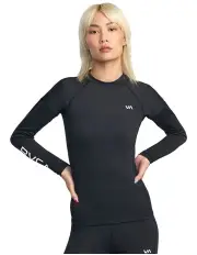 [RVCA] Compression Sport Top in Black