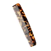 ZEUS Large 7.5” Beard & Mustache Comb, 2-in-1 Handmade Saw-Cut Mustache & Bea...