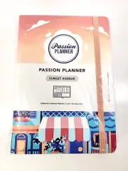 Passion Planner 12 Month Undated Planner Sunset Ave Small New Sealed