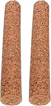 ABOOFAN Long Wood Corks 30cm 2pcs 46mm Wooden Cylindrical Cork Plugs Wine Stopper Corks Wine Bottles Corks Replacement Cork Stoppers for Wine, Beer, Bottles