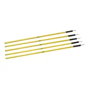 Soccer Agility Poles 10Pcs 1.5m Speed And Agility Training Poles FA