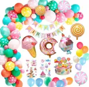 Donut Arch Party Set Party Supplies Garland Ice-Cream Candy Birthday Decoration