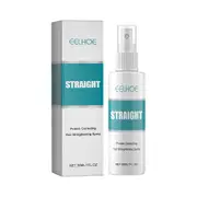 EELHOE Protein Correcting Hair Straightening Spray, Repair Dry And Irritated Scalp Cleansing Care Fluffy Curly Hair Treatment Spray