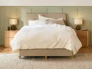 Slumberland Tapered Headboard and Standard Base - King / Wheat