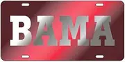 Alabama Crimson Tide "BAMA" Laser Cut License Plate