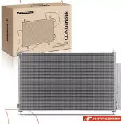New AC Condenser w/ Receiver Drier for Honda Pilot 09-15 V6 3.5L Parallel Flow (for: Honda)