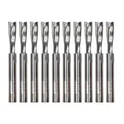 1/4" 2 Flute Upcut End Mill CNC Bit (10 Pack)-1/4" Shank - Yonico 31010-SC-10PK