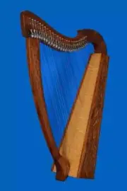 27 Strings Irish Harp Rosewood Musical Instruments Harp Free Strings Set,Key,Bag