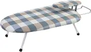 Tabletop Ironing Board, Extra Wide Countertop Ironing Boards with Cotton Cover, Portable Folding Mini Iron Board for Small Spaces, Travel Use