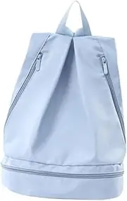 yuksok Drawstring Backpack Swim Backpack Gym Bag Organizer Portable Equipment Bag Beach Rucksack Sports Duffel Bag for Outdoor