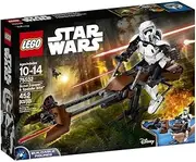 [LEGO] Star Wars Scout Trooper & Speeder Bike 75532 Constraction Action Figure