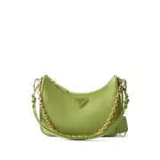 [Prada] Prada Re-Edition Saffiano Leather Mini Bag ONE SIZE GREEN