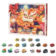 Christmas Countdown Advent Calendar 24 Days w/24 Little Toys Surprise Blind Box