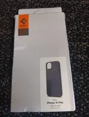 Spigen Liquid Air Case for Apple iPhone 15 Black NIB Free Shipping M54