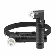 W373 XPG Super Bright LED Headlamp Type-C USB Rechargeable Portable Strong Outdoor Lighting Headlight L-shape Flashlight