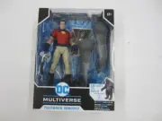 DC Multiverse Suicide Squad PEACEMAKER UNMASKED 7" Figure BAF King Shark 3 NRFB
