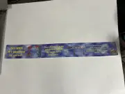GAELCO/Atari SURF PLANET Arcade Game Instruction sticker-Gaelco 1997-NOS