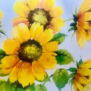 4 Paper Napkins for Decoupage/Parties/Weddings - Tournesol