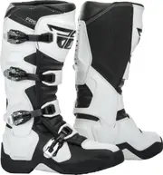 Fly Racing FR5 Motocross Boots, black-white, Size 45 for Men Black White