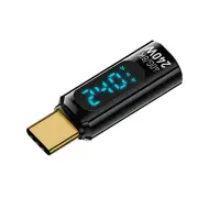 Transparent LED Display 240W USB4.0 40Gbps Type-C Male to Type-C Female OTG Adapter Support 8K@60Hz Screen Casting for i